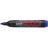 Mitsubishi 159151 - marker Uni Prockey, ronde punt, 1,5-3 mm, blauw