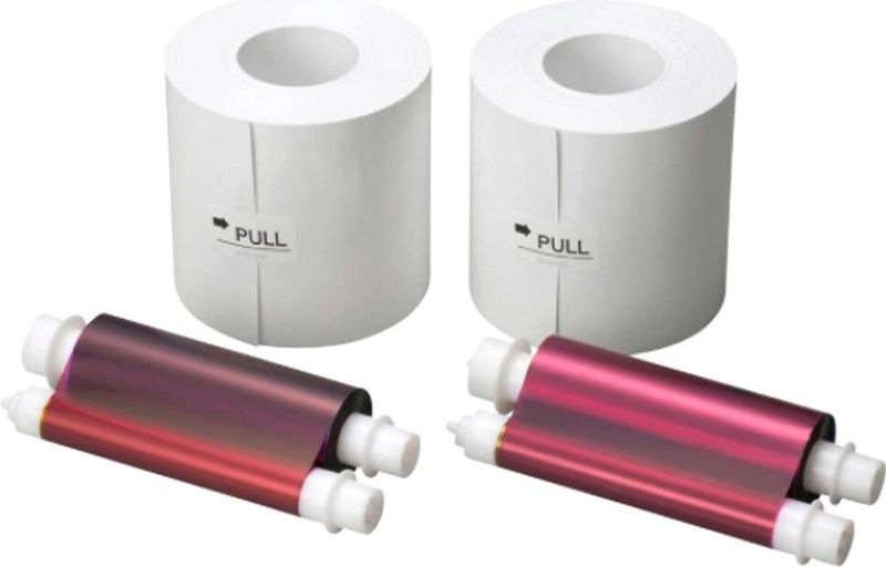 MITSUBISHI CK D 868 - Thermische Papierrollen - 10x15 cm - 2 Stuks