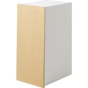 Yamazaki Tower 2109 Gameconsole-organizer, staal, hout, magneet, siliconen, 24,7 x 36,5 x 60,3 cm, wit