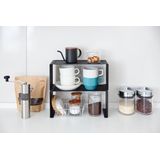 Keukenrek - Zwart - Metaal