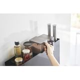 Kruidenrek - Hout - Zwart - 3 Laags