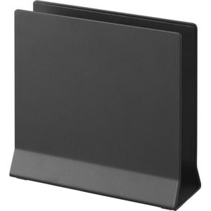 Yamazaki 4499 Tower laptopstandaard van staal en siliconen en polypropyleen, zwart