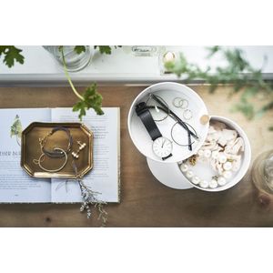 yamazaki Tosca Sieradendoos, Acrylonitril-butadieen-styreen Hout ABS Melamine Hars Unica