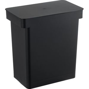 Yamazaki - Tower - Prullenbak - Zwart - Luchtdicht - 25 Liter