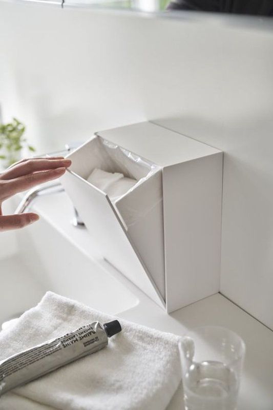 Opbergmand - Zwart - Stof - Handvatten