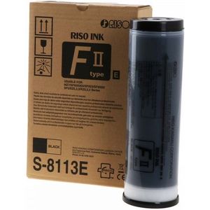 Riso - S-8113E - Inktpatroon - Zwart - Origineel - 2x 1000ml