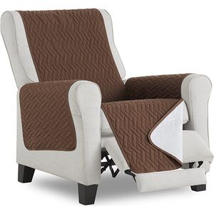 Fauteuilbeschermer Waterproof 55cm breed - Bruin - Belmarti® Stoelbeschermer - 100% waterdicht
