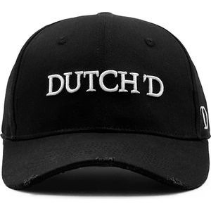 Dutch'D® - Cargo pet - Baseball cap - Een maat - Katoen - Zwart - Nieuw - Heren - Dames- Volwassenen - Designer - Comfortabel - Petten - Cap - Unisex - One Size