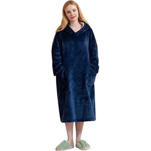 blanket sweatshirt / Unisex oversized draagbare deken hoodie voor vrouwen mannen / hoodie