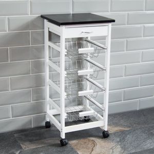 keukentrolley / serveerwagen, keukentrolley, keukenplank - serving trolley, kitchen trolley, kitchen shelf