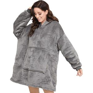 blanket sweatshirt / Unisex oversized draagbare deken hoodie voor vrouwen mannen / hoodie