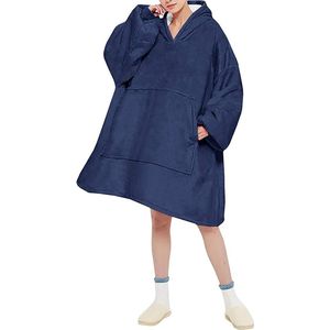 blanket sweatshirt / Unisex oversized draagbare deken hoodie voor vrouwen mannen / hoodie