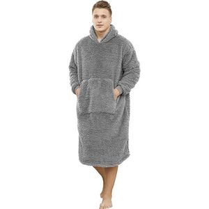 blanket sweatshirt / Unisex oversized draagbare deken hoodie voor vrouwen mannen / hoodie