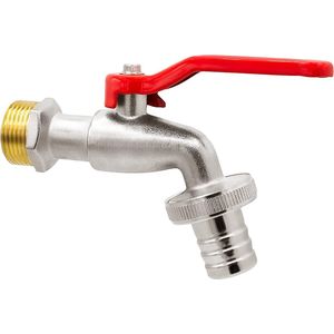 kogelkraan / Premium kogelkraan - universele waterkraan voor de tuin / uitloop buitenkraan / Premium tuinkraan / water tap for the garden