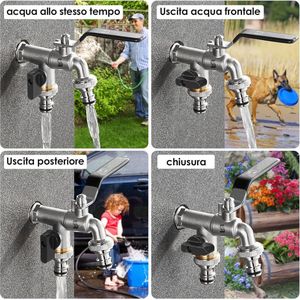 kogelkraan / Premium kogelkraan - universele waterkraan voor de tuin / uitloop buitenkraan / Premium tuinkraan / water tap for the garden