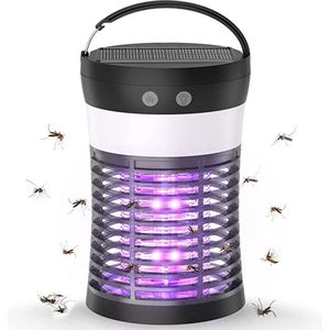 Anti-Muggenlamp , Krachtige vliegenvernietiger , Insectenverdelger, muggenkiller met uv-licht, elektrische muggenlamp voor binnen, tuin, chemicaliënvrij,