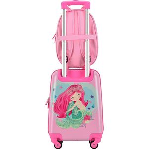 Trolley Suitcase Set van 2 , Handbagage - Kinderkoffer Trolley - children's luggage / travelite Children's case