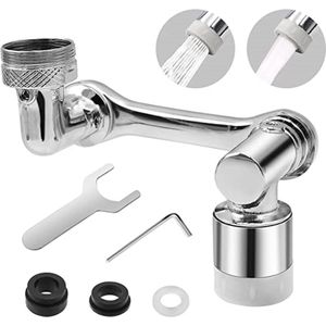 waterbesparend opzetstuk voor kraan (roestvrij) kraan opzetstuk / kraan opzetstuk - faucet attachment - Crane extension