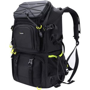 Endurax Hiker Camera Rugzak - Groot Compartiment - Waterdicht - Zwart