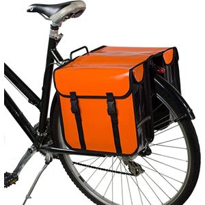 Luggage carrier bag, water-repellent and tear-resistant, Bagagedragertas \ fietstas voor bagagedrager 28 litres