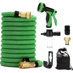 Flexibele tuinslang, garden hose, water hose, premium tuinslang in professionele kwaliteit 45m