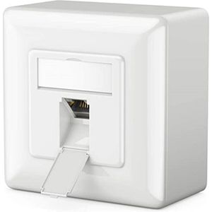 Universele Netwerkdoos CAT6a - 1x RJ45 - Opbouw