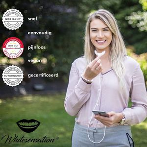 White Teeth / Teeth Whitening Strips, Whitening Strips for Sensitive Teeth - Tandenbleekkits Tandenbleekstrips \ Tandenbleekstrips Witte tanden thuis