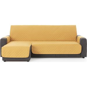 Duo quilt Chaise Longue links - Bankbeschermer - 240cm breed - Mosterdgeel - OekoTex keurmerk