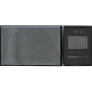 TANITA - Digitale Mini Weegschaal - Roestvrijstaal - Tot 200 Gram Belastbaar