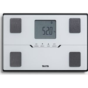 TANITA BC-401 Slimme Personenweegschaal met Lichaamsanalyse - Met Gratis App - Wit