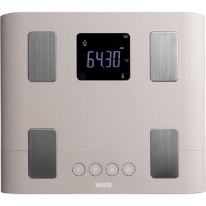 Tanita - BC-333LE - Slimme Lichaamsanalyse Weegschaal - Taupe - Bluetooth