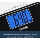 TANITA HD-382 - Weegschaal - Japanse Technologie - Groot LCD Scherm
