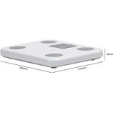 TANITA BC-730 Lichaamsanalyse weegschaal - Wit - Compact formaat