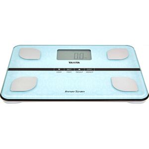 Tanita - BC-732 - Balance de Composition Corporelle - Bleu Clair - Verre