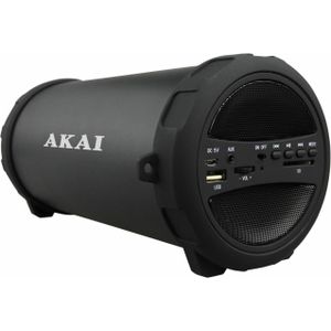 Akai Professional Luidspreker Akai ABTS-11B zwart (Oplaadbare batterij), Bluetooth luidspreker, Zwart