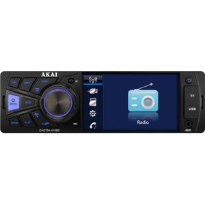 Akai Professional - CA015A-4108S - Autoradio - Zwart - 1-DIN Formaat
