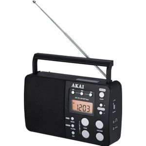 Akai Professional APR-200 (AM, FM), Radio, Zwart