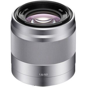 Sony E 50mm f/1.8 OSS - Zilver