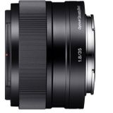 Sony SEL-35F18 standaard lens (vaste brandpuntsafstand, 35 mm, F1.8, APS-C, geschikt voor A6000, A5100, A5000 en Nex serie, E-mount) zwart