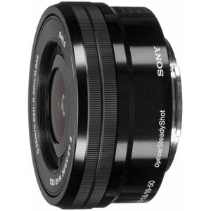 Sony E 16-50mm f/3.5-5.6 PZ OSS objectief Zwart (SELP1650.AE)