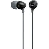 Sony - MDREX15APB - In-ear Koptelefoons - Zwart - Siliconen - Lichtgewicht