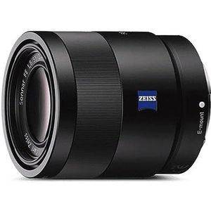 Sony Sel-55F18Z Zeiss Standard Lens (Vaste Brandpuntsafstand, 55 Mm, F1,8, Volledig Formaat, Geschikt Voor A7, A6000, A5100, A5000 En Nex Series, E-Mount) Zwart
