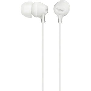 Sony MDR-EX15LPB In-Ear Oordopjes Wit