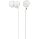 Sony - EX15AP - Oortelefoon - Wit - In-ear - Neodymium-drivers
