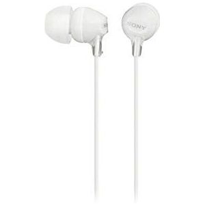 Sony MDR-EX15LPW in-ear koptelefoon, wit