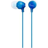 Sony MDR-EX15AP Oordopjes Blauw