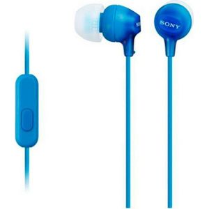 Sony MDR-EX15AP Oordopjes Blauw