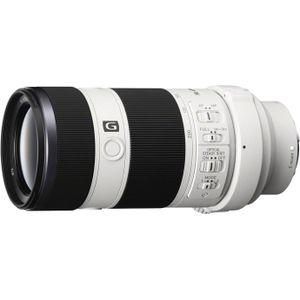 Sony FE 70-200mm f/4 G OSS (Sony E, Volledig formaat), Objectief, Wit, Zwart