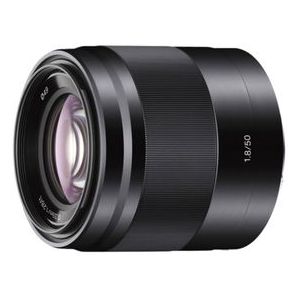 Sony - SEL 50mm f/1.8 - Lens - Zwart - Prime Lens