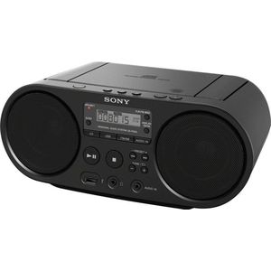 Sony ZSPS55B DAB-Radio CD-Speler Zwart